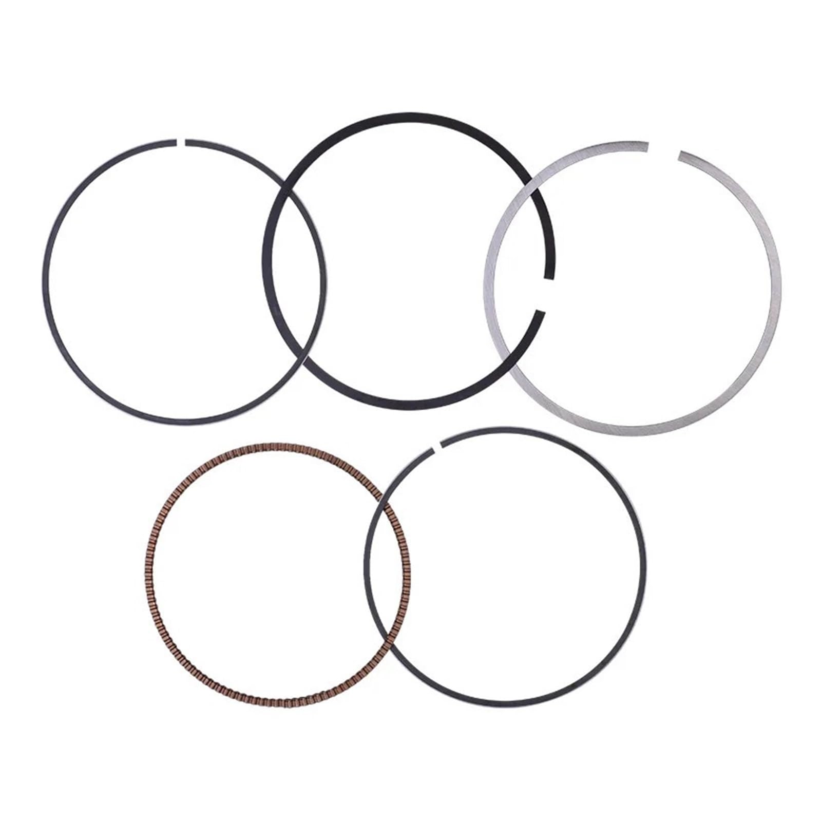 Kit pistone e fasce elastiche for motore moto STD da 74 mm