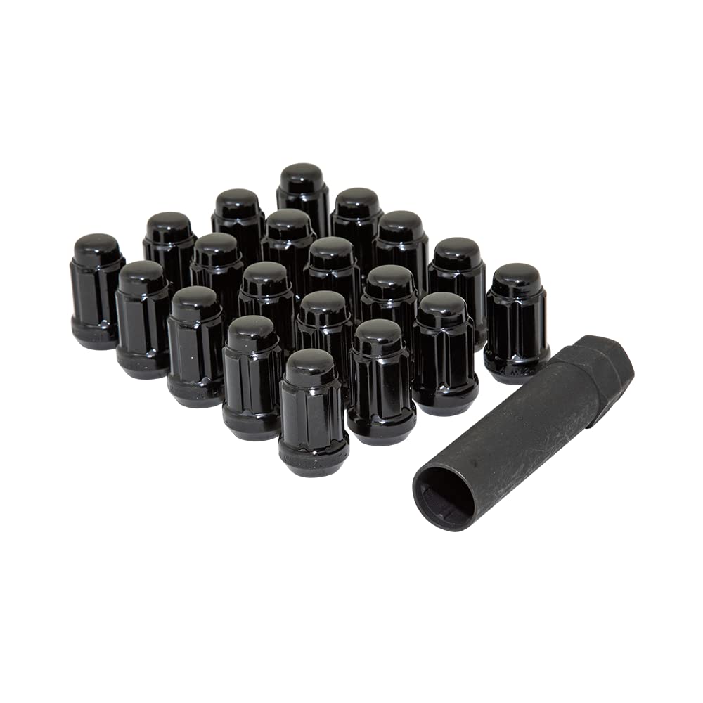 Gorilla Automotive K5CS-12150BGR 5Lug 12-1.50 Spline WIK Pass Blk Gor