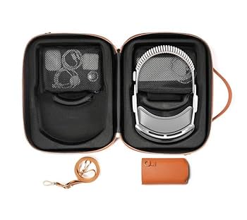 Vision Pro 収納ケース キャリングケース 持ち運び PUケース Amazon | Vision Pro PU ケース Apple Vision Pro 対応 防水