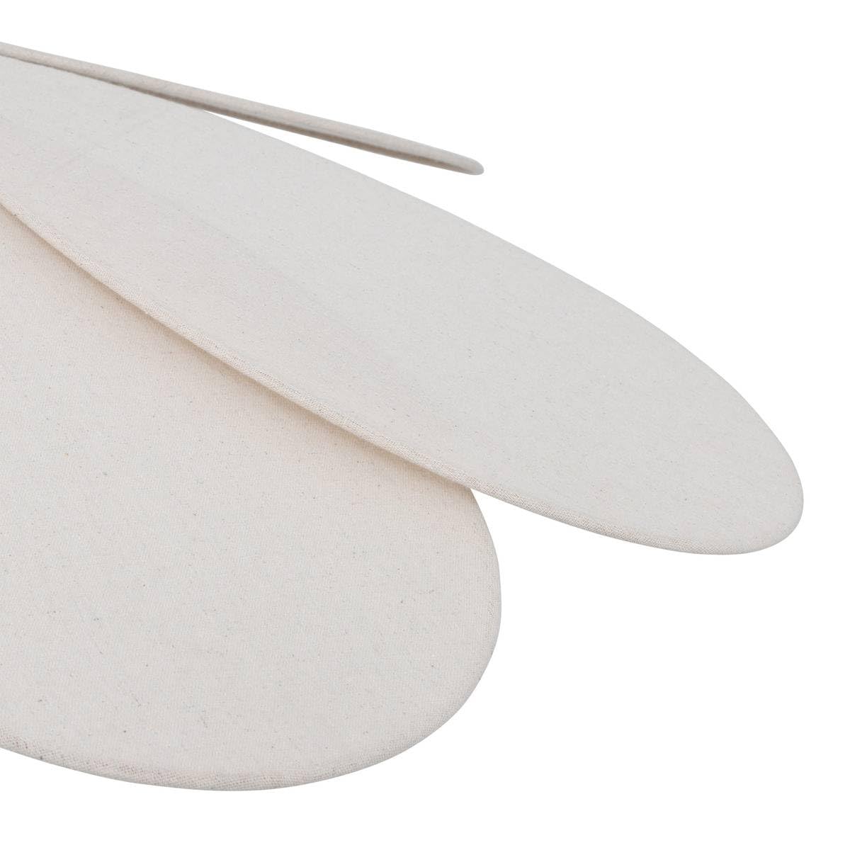 Atmosphera - Lámpara colgante Naya Beige Petal - Bombilla no incluida E27 40W - 100cm Lámpara de araña de metal bohemia para dormitorio, salón, pasillo, oficina - Altura ajustable