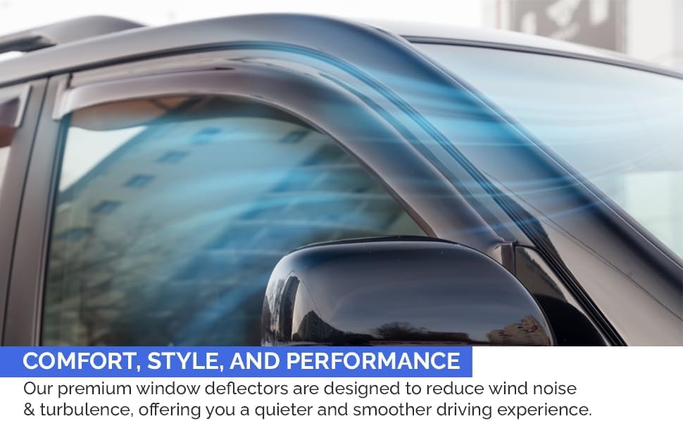 Aazon.co: LZGBNB 4 Pcs Wind Deflectors For BW X3 K3-G01 2018 2019
