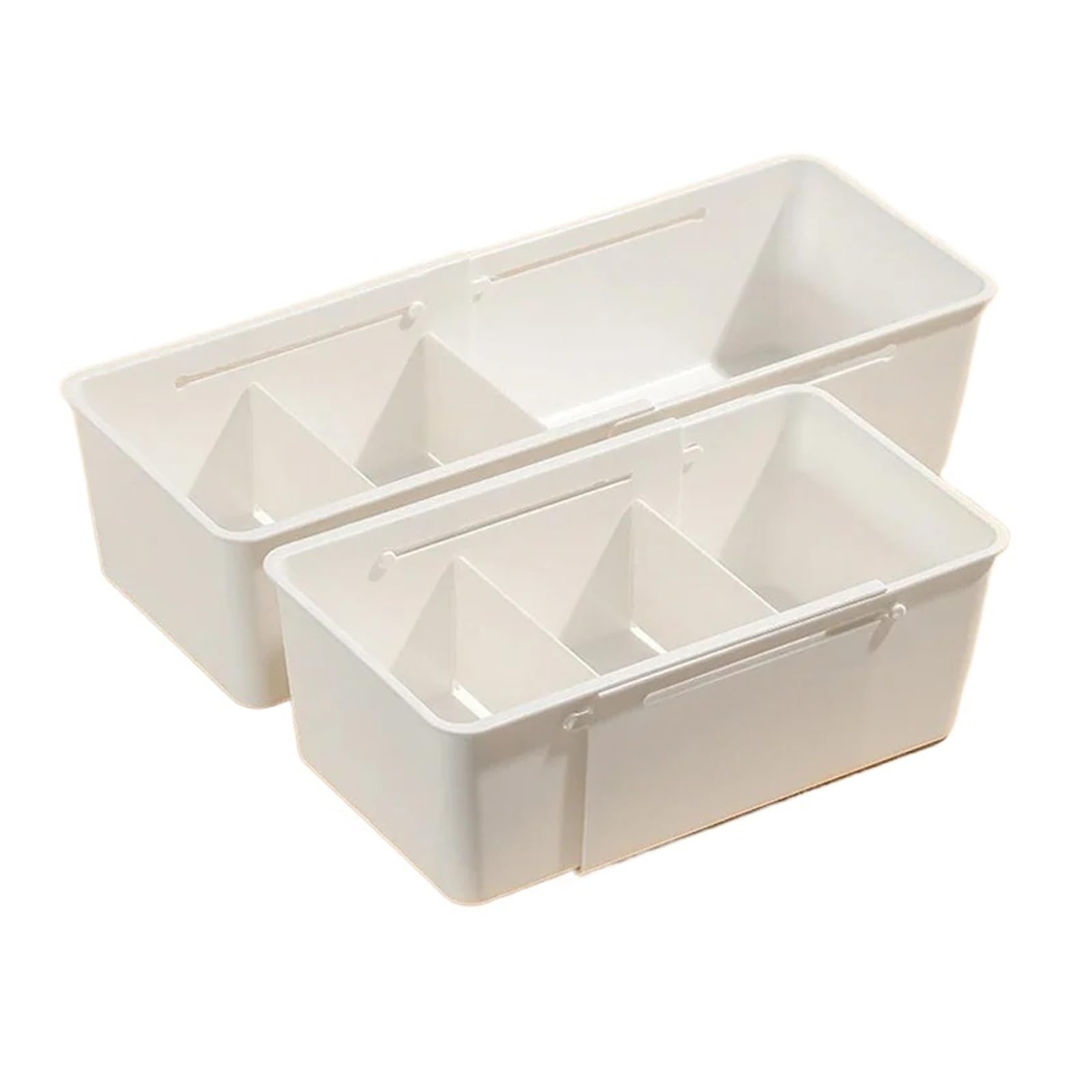 Caja organizadora de cajones doméstica con sistema de clasificación
