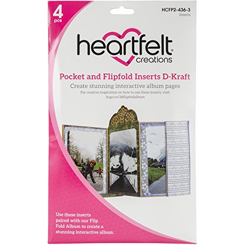 Heartfelt Creations D-Kraft Flipfold Inserts