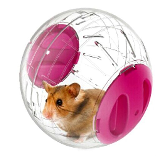 emours Mini balle d'exercice pour hamster nain Rose 12,2 cm Cover