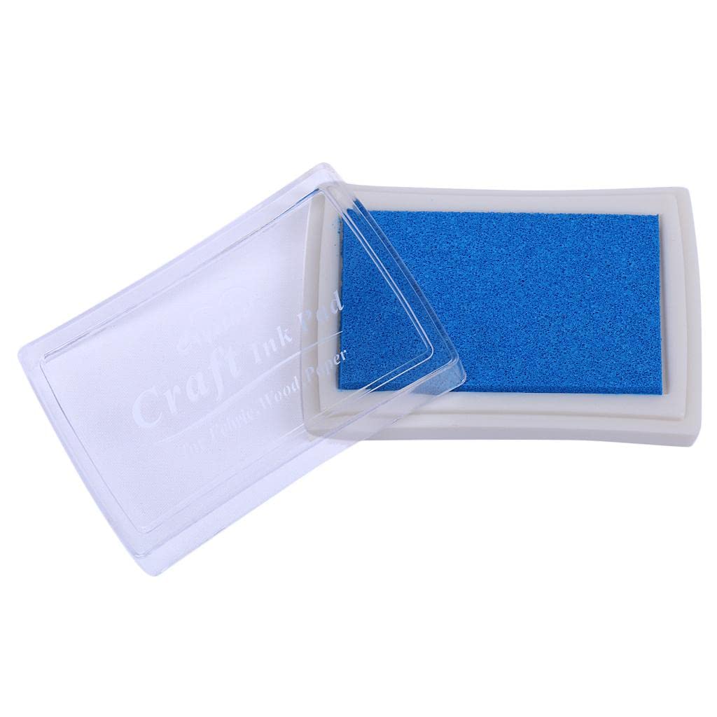 LOOM TREE Ink Pad Korea Stationery DIY Craft for Paper Fabric Wood Sky Blue 4