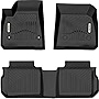 OEDRO Floor Mats Compatible with 2017-2023 Cadillac XT5, Black TPE All Weather 1st and 2nd Row Custom Fit Liners
