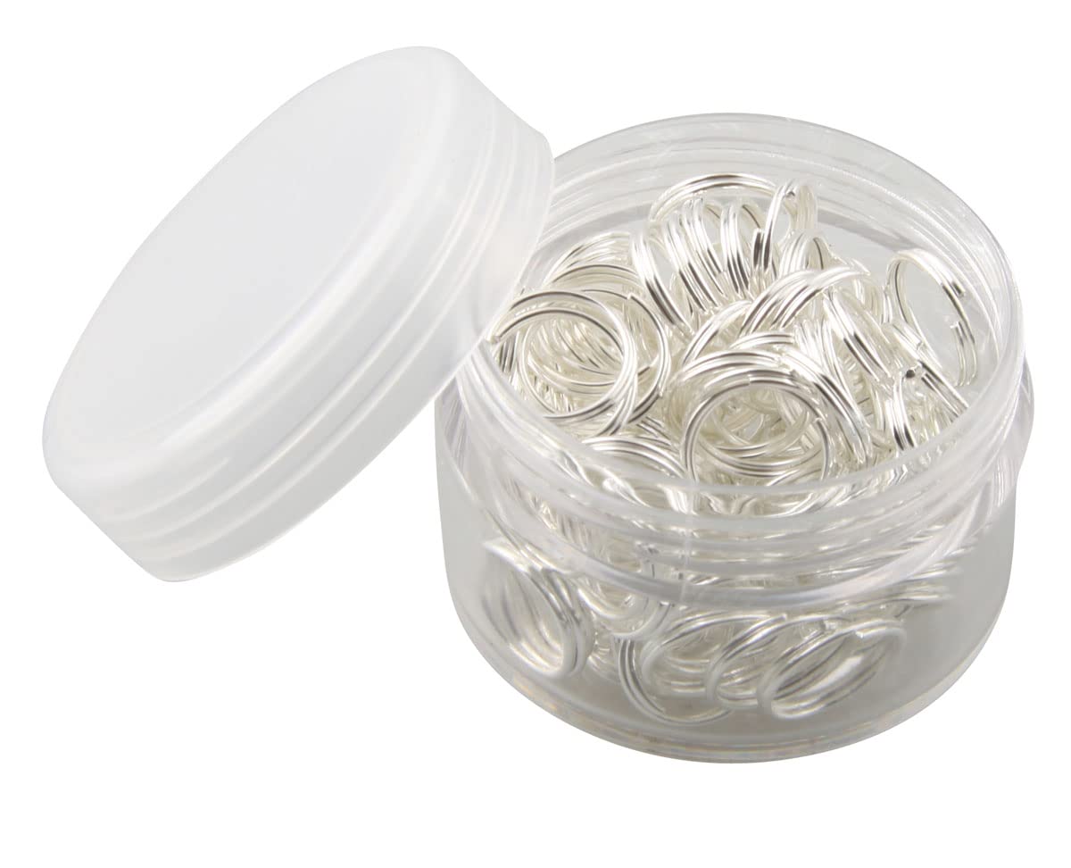 1 Boîte De 100 Anneaux Fendus à Double Boucle Pour La Fabrication De