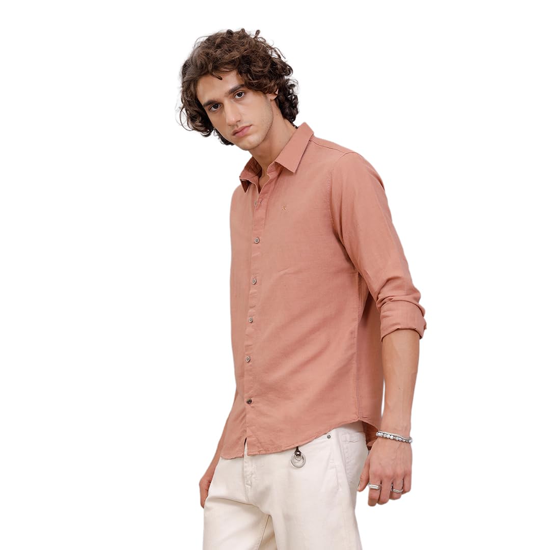 wrogn Men's Cotton Shirt | Solid | Slim Fit-picture-34