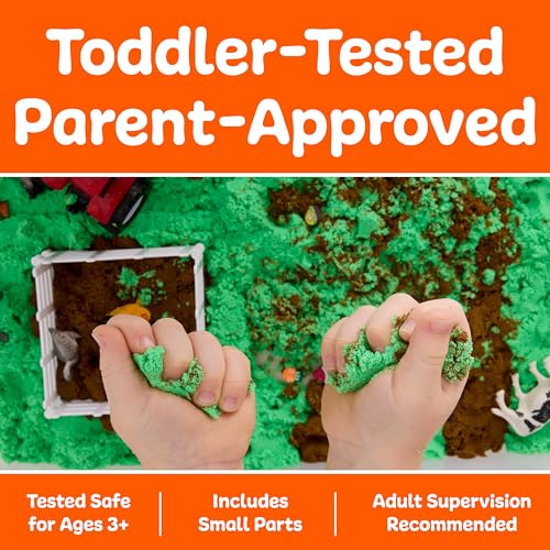 Image of Creativity for Kids Sensory Bin: Farm | Calming, Screen-Free Play with Sand, Animals & Tools | Summer Activities for Toddlers | Back to School Fun (Ages 3+)