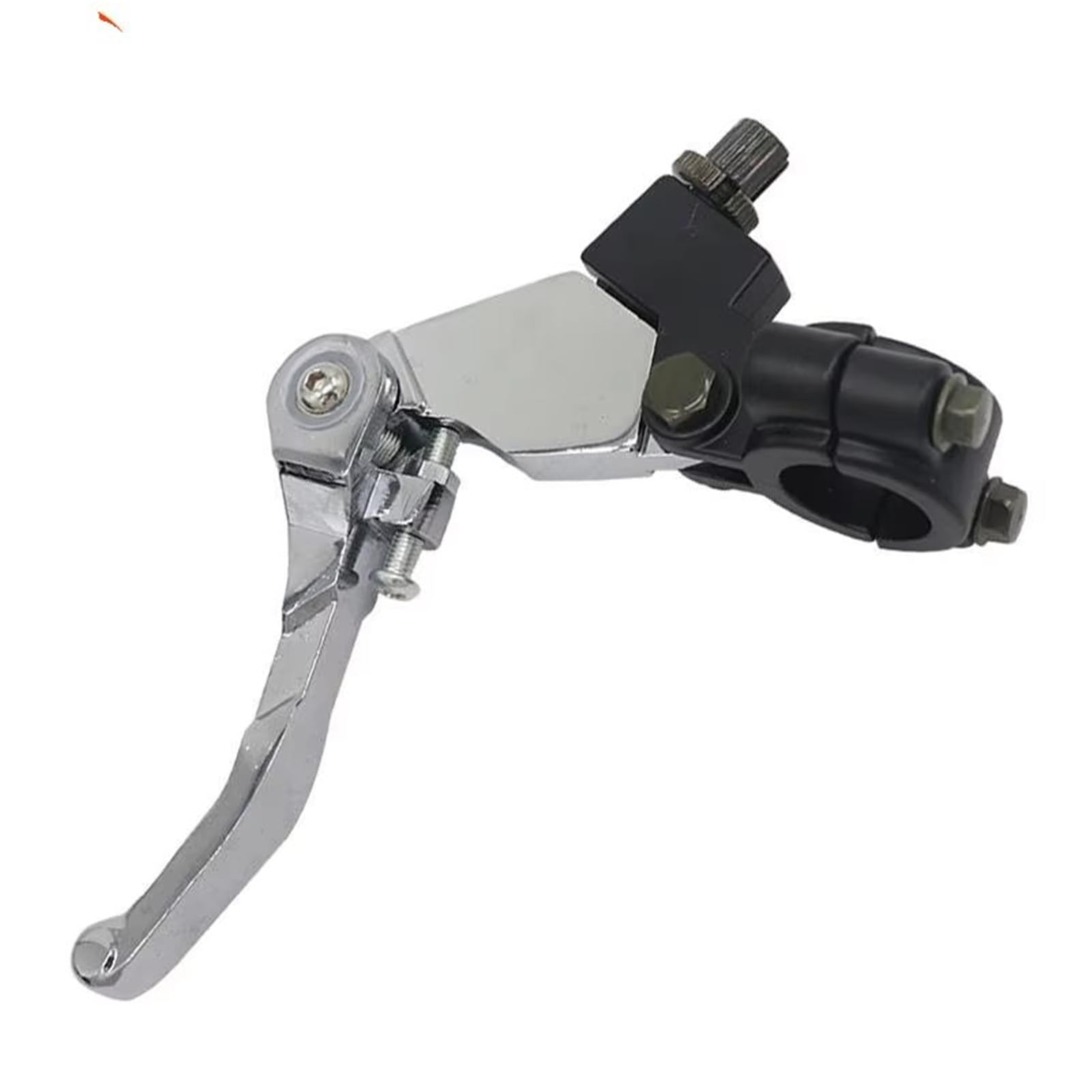 BeiZhengbhD Clutch Lever Handlebar 22mm 7/8 Inch Folding Handlebar Clutch Brake Lever for 50cc for 110cc for 125cc for 200cc for CRF KLX TTR Apollo 125 ATV Dirt Pit Bike(Silver Clutch Lever)