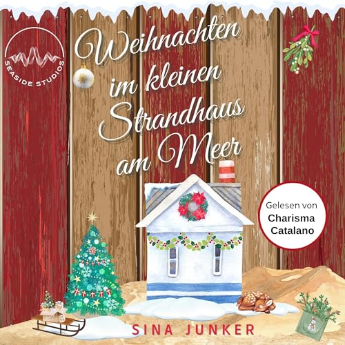 Weihnachten im kleinen Strandhaus am Meer Audiolivro Por Sina Junker capa