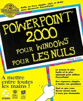 Paperback Powerpoint 2000 pour Windows pour les nuls Book