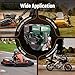 maXpeedingrods 15HP 420cc Gas Engine, Electric Start 4 Stroke OHV Horizontal Gasoline Engine, Shaft 1