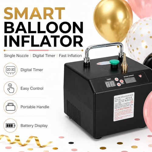 Electric Balloon Pump with Digital Timer