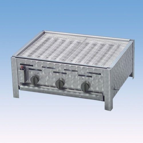 Gasgrill/Gastrobräter 3-flammig mit Rost