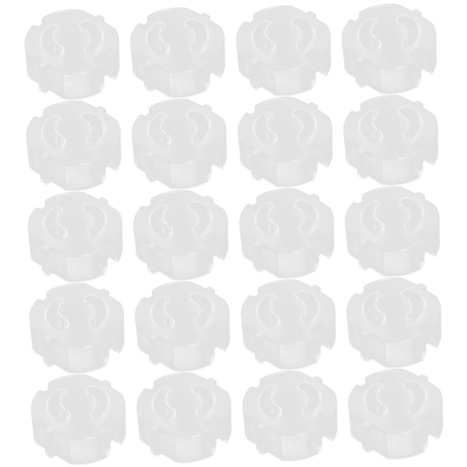 Beatifufu Electrical Outlet Covers 20pcs Child Proof Socket Covers Plastic Safety Covers