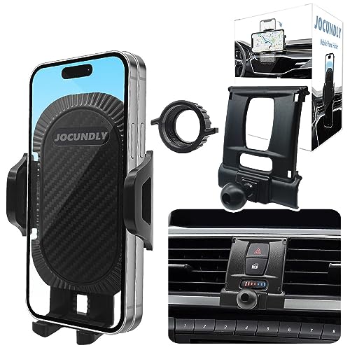 JOCUNDLY Car Phone Mount 2014-2018 BMW 3 Series and 2014-2020 BMW 4 Series [Thick Case Friendly] Mobile Phone Holder Cell Navigation Bracket Air Vent Auto Accessories Cradles, All Phones