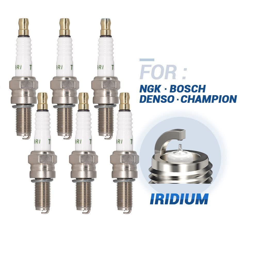 Candele per Automobile 2 Pz/lotto Iridium Moto Candela B9RI for Le Candele CR9EIX for CR9EK CR8EK CR9EVX CR9E CR9EB PMR9B U27ESR-N IU27 IU24 (Color : 2 pieces with box)