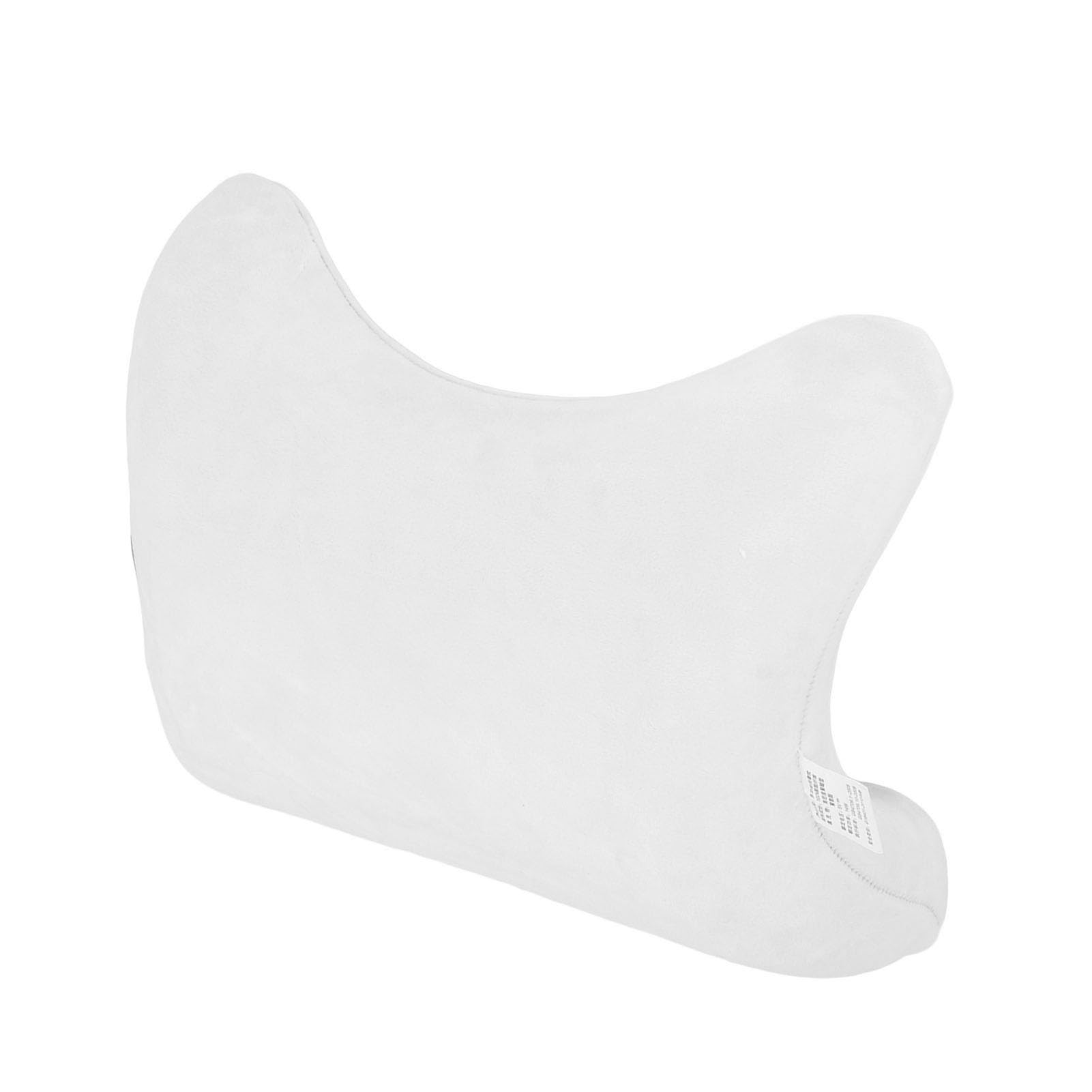 Almohada de masaje de masaje de masaje de espalda de shiatsu eléctrico con calor masaje vibratorio de amasado profundo portátil para la oficina Flanela para el hogar ABS (Gris)