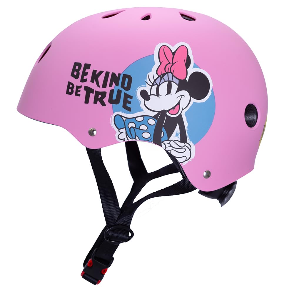 Minnie be You Casque de vélo, skate, 52-56 cm, à partir d'environ 6 ans, roller, casque de protection