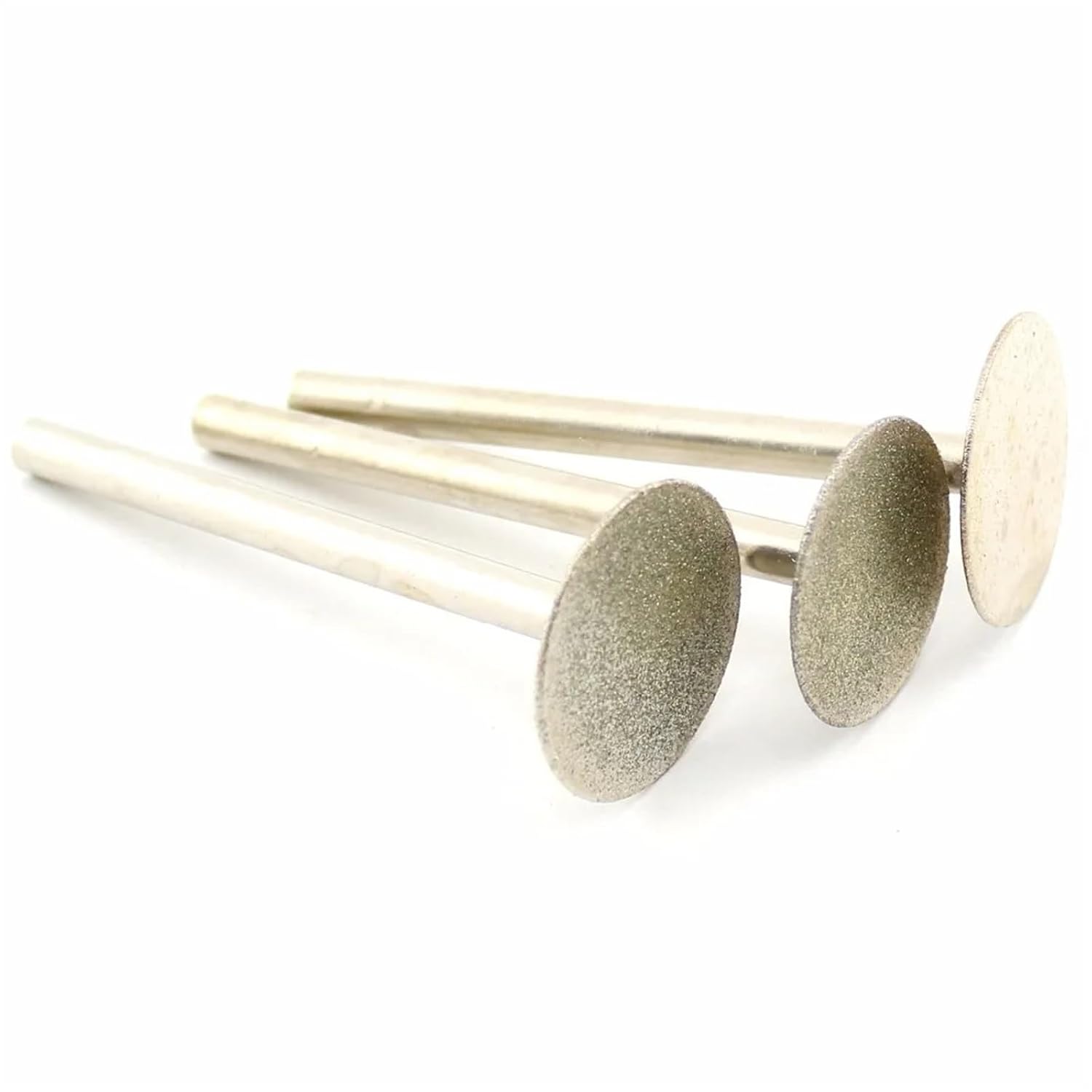 Grinding Bit 6Pcs 20/25/30mm Super-Thin T Head Diamond Grinding Needle Bit Mounted Point Carving 6mm Tools Shank For Grinding＆Polishing＆Carving Various Materials(Diameter 30mm-6Pcs)