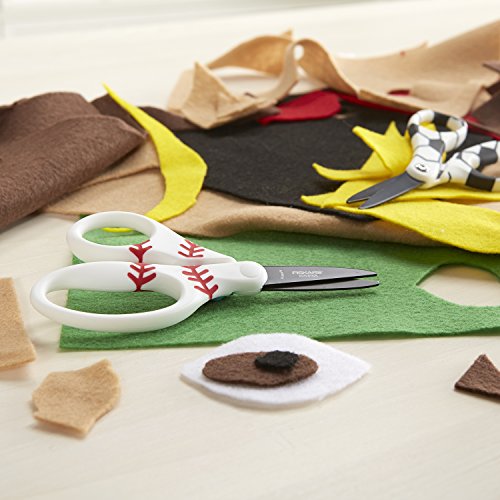 Fiskars 134302-1003 Back To School Supplies Kids Scissors Sport Mvp Non-Stick Pointed-Tip, Baseball/Softball #TOP1