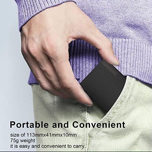 Image of Hikvision T30 Portable HDD 1TB, Hard Disk Drive, Ultra Slim, Mobile External Storage up to 120 M /s USB 3.0, Compatible for Desktop Mobile Phone Laptop (1TB)