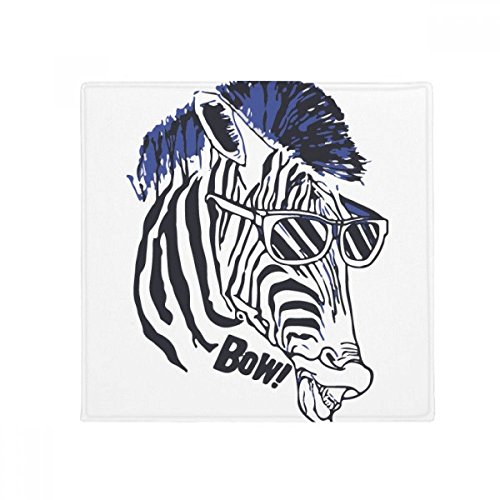 Tapis de sol imprimé zèbre original de 80 cm, idée cadeau pour la maison