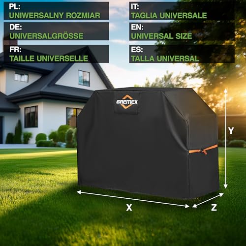 Housse barbecue extérieur imperméable bâche plancha anti-UV