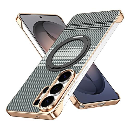 Coque Samsung S25 Ultra mince sans bords pour eviter les rayures avec bague support