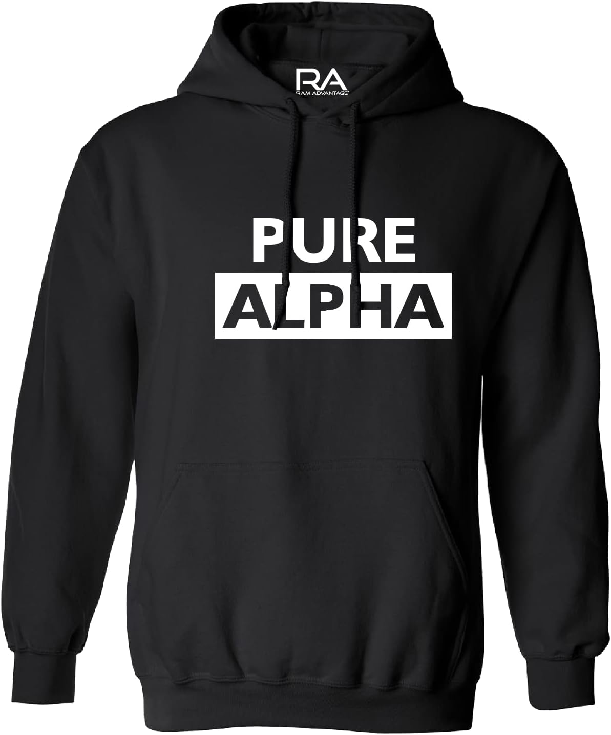 RAM ADVANTAGE Pullover Sweatshirt | Lightweight Cotton Polyester Fleece Blend Relaxed Fit