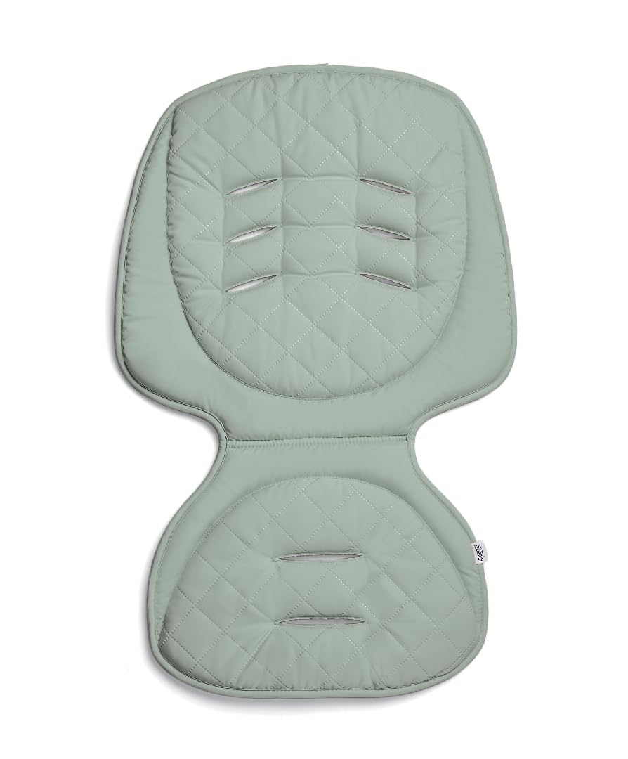 Mamas & Papas Quilted Memory Foam Buggy Liner - Sage - 80x40cm