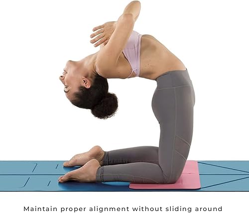 Miniatura 7 de YOGA Premium PU Mini Yoga Mat  Alfombrilla antideslizante de goma natural  Almohadilla de yoga antideslizante  Esterilla de yoga pequeña portátil