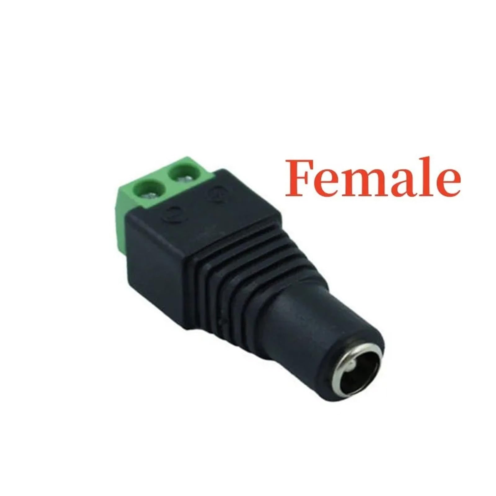 DC Power Cable Female Plug Connector 5,5 x 2,1 mm Jack Adapter do kamery CCTV LED Strip 10 szt