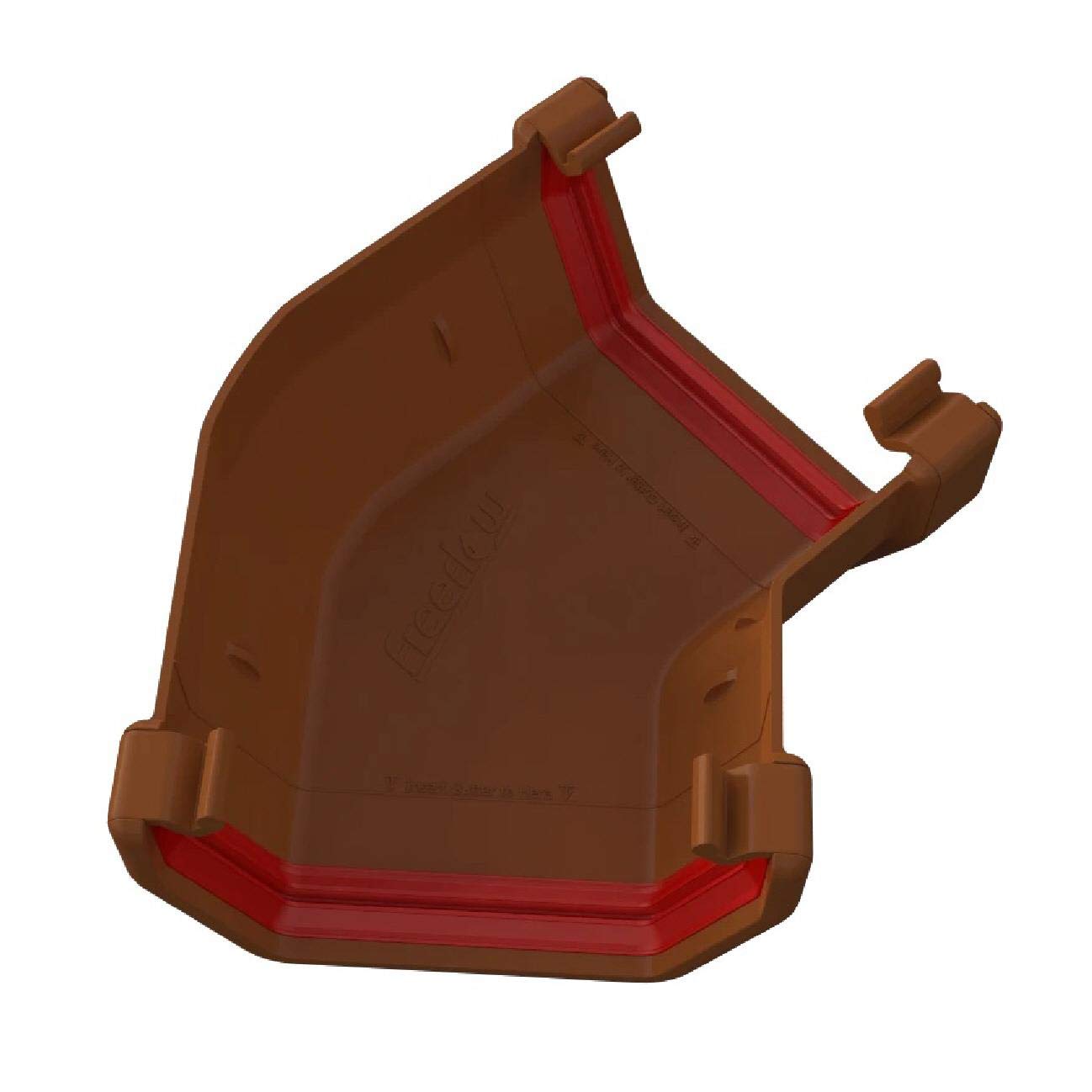 Freeflow Caramel Square Gutter 135 Degree Angle Joint, 114Mm Rain Water Systems