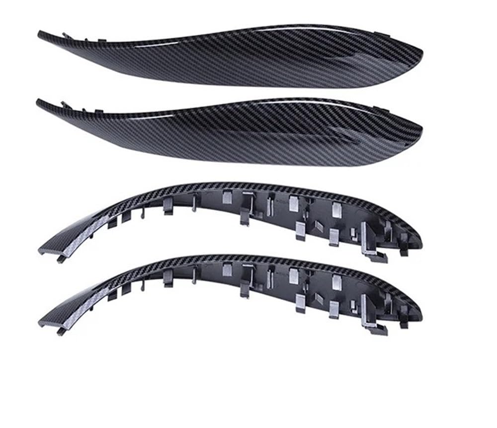 MLIOJU Car Inner Door Handle Car Interior Door Pull Handle Cover for F30 F31 F32 F33 F34 F35 F36 F80 for 3/4-Series Handle Cover Replace
