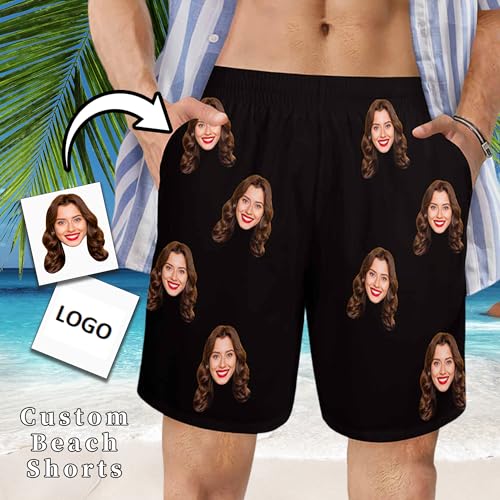Custom Picture Swim Trunks Personalized Face Swim Trunks for Men Customized Face Swim Trunk Swim Trunks with Face2