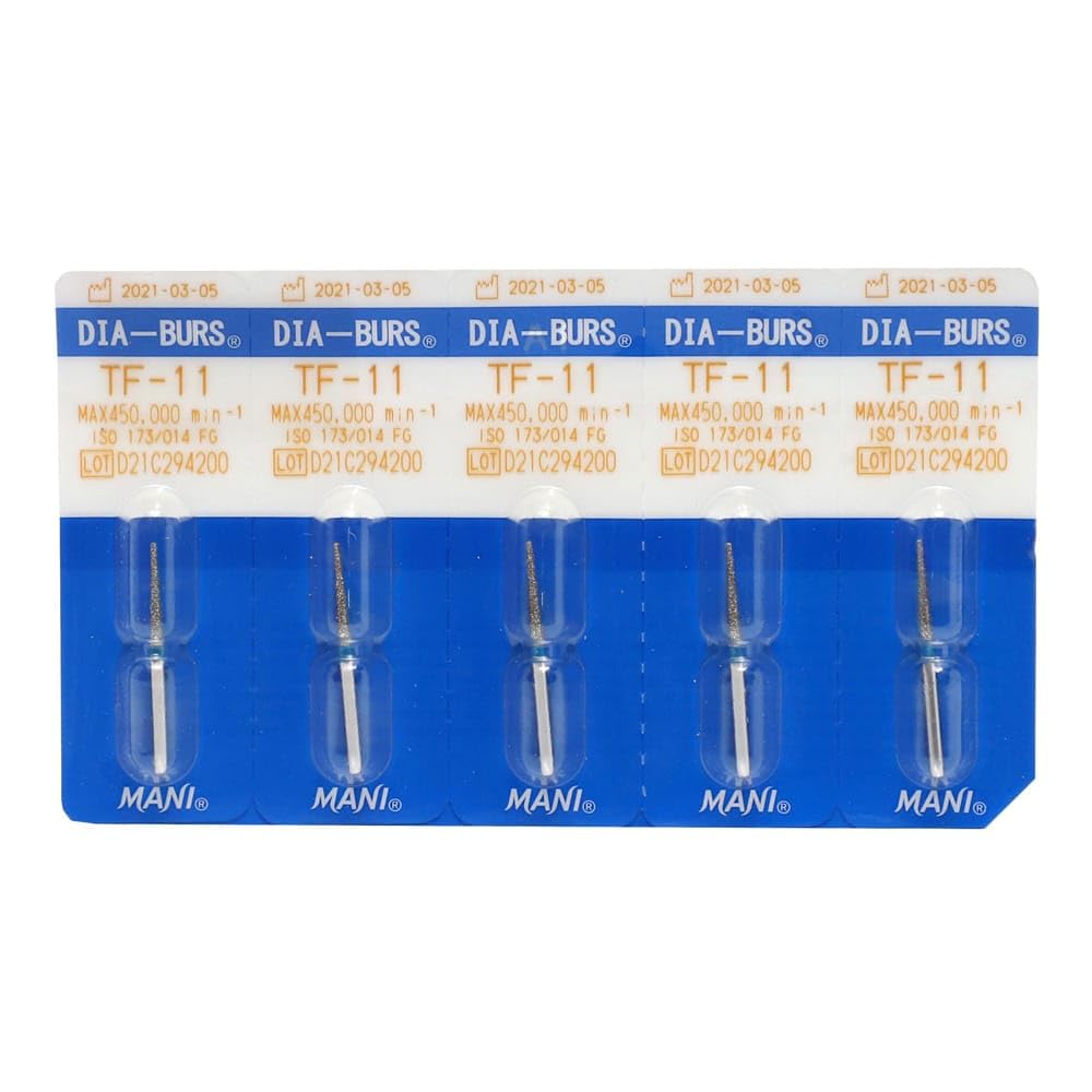 Mani Diamond Airotor Bur TF-11 (Pack of 5)-picture-24