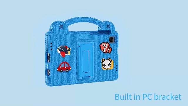 For T-Mobile REVVL Tab 5G Tablet 10.36 Inch 2023,Cute Kids Kawaii Cover 3d Cartoon Handle Stand Soft Silicone Shockproof Lightweight Rugged Eva Foam Case - View #2