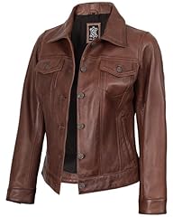 Fernando - Cognac Wax Trucker Jacket