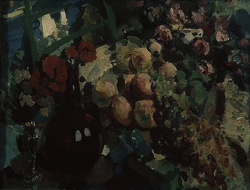 Impression sur Toile Nature Morte Fruits Korovine Poster Tableau Mural Salon 60x90