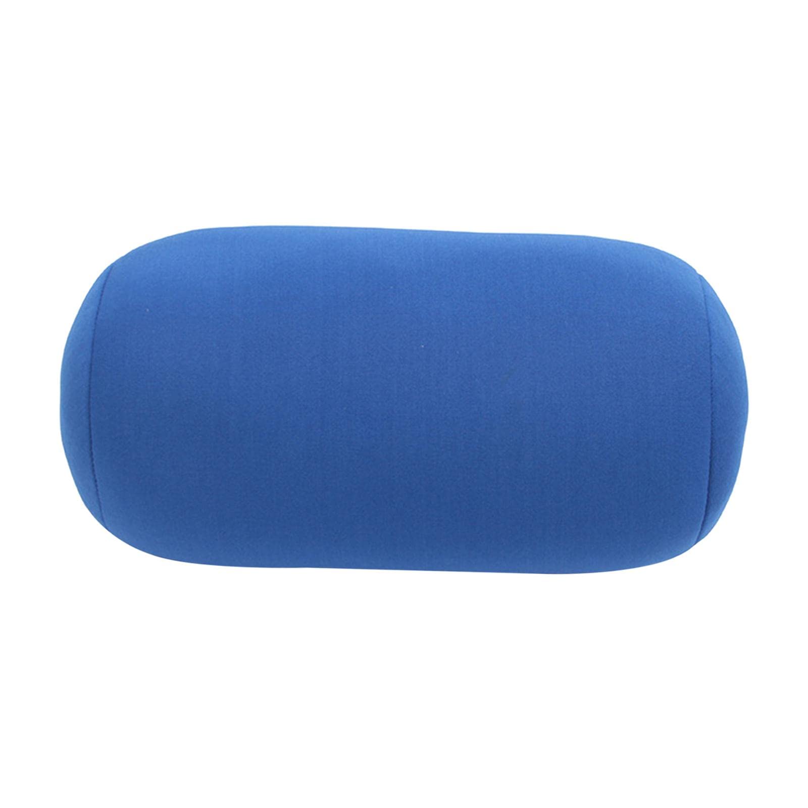 Urijx™ Microbead Back Cushion Throw Pillow Sleep Neck Office Travel Support Blue Home & Garden | Bedding | Bed Pillows-image-32