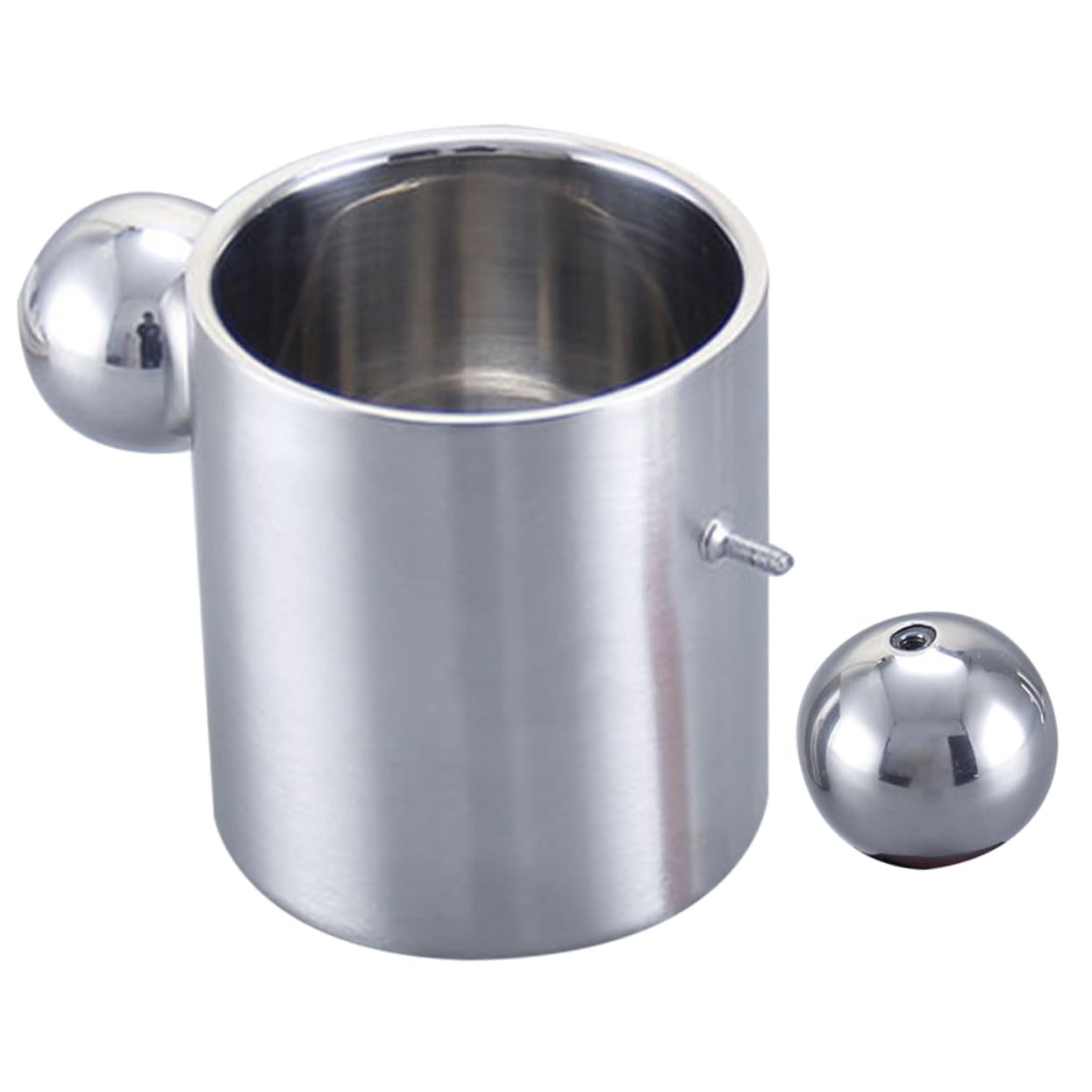 TOYANDONA 2 Stück Doppelwandiger Becher aus Edelstahl Camping Trinken Lager Tassen mit kaffeetassen Wasserbecher Lagerbecher tragbarer Trinkbecher Lagerpokal Rostfreier Stahl