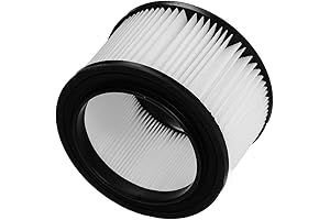 Custom Filter Cartridge for Craftsman 9-17816 Shop Vac 3 & 4 Gallons - Highest Filtration