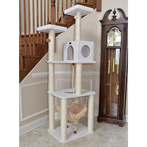 Árbol para gatos Armarkat clásico madera real 73 pulgadas miniatura 3