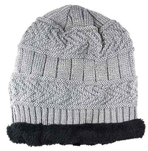 Winter Beanie Hat for Boys Girls (5-14 Years) Slouchy Beanie Windproof Warm Knit Kids Skull Cap2