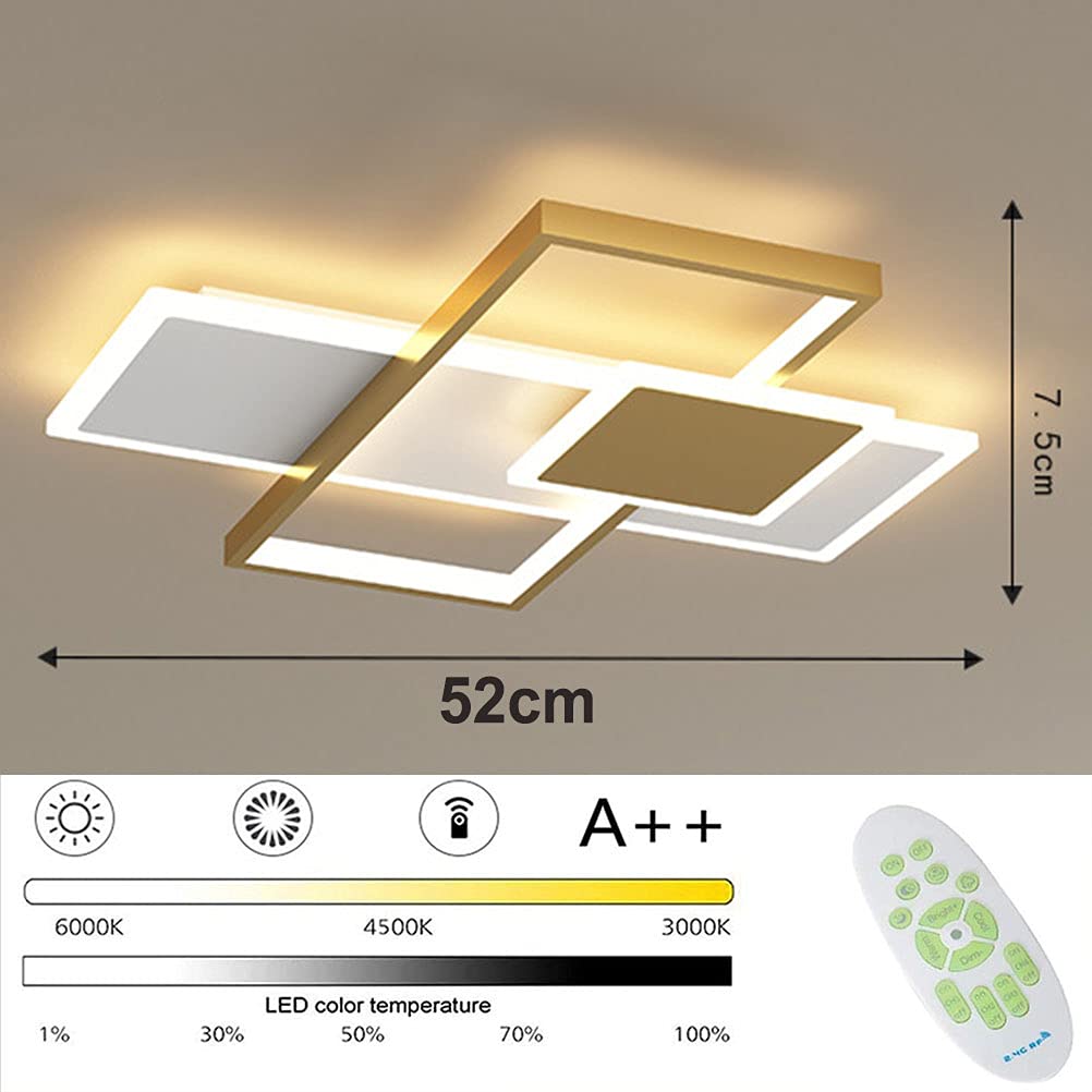 Moderne plafondlamp IP44 met afstandsbediening - Lara
