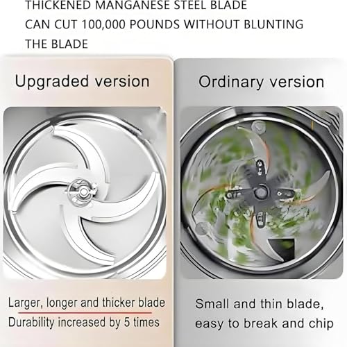 Cortadora comercial de vegetales acero inox 1800W miniatura 2