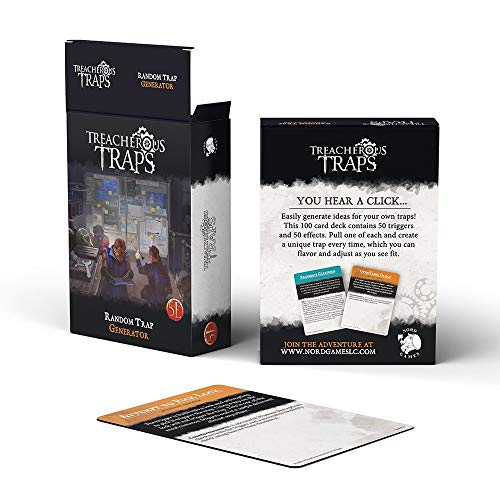 Treacherous Traps – Random Trap Generator Deck (5E)