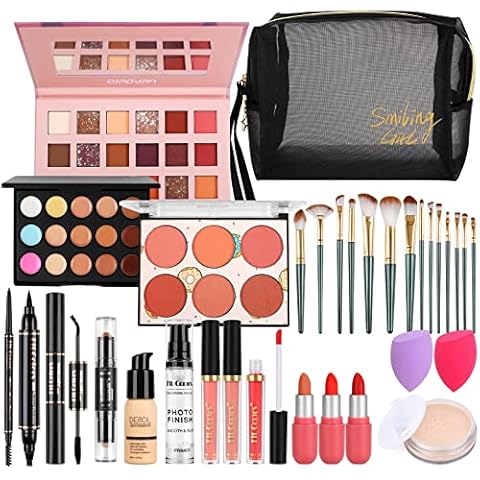 Complete Makeup Set with Travel Bag Cover
